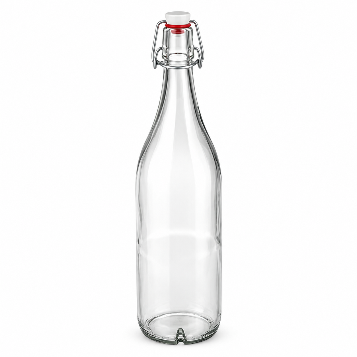 1.000-ml-Glasflasche UNiTWIST mit Porzellan-Bügelverschluss