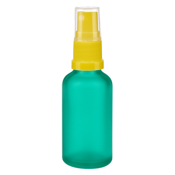 50ml Sprayflasche gelb/transparent Standardverschluss GreenLine UT18/50 50ml Sprayflasche gelb/transparent Standardverschluss GreenLine UT18/50