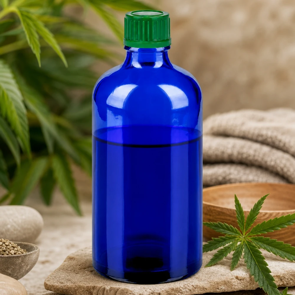 100ml Flasche 11mm Schraubverschluss grün Standard BlueLine UT18/100 Robuste 100ml Flasche aus dickem Glas garantiert sichere Aufbewahrung empfindlicher Substanzen