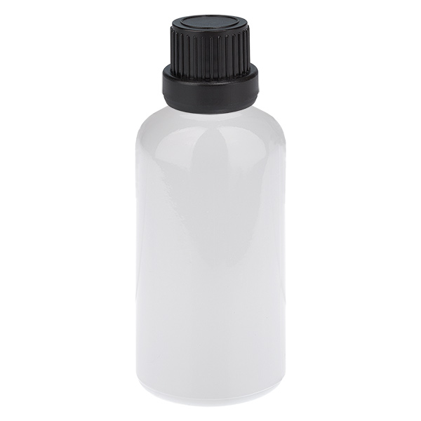 50ml Tropfflasche 2mm schwarz Originalitätsverschluss WhiteLine UT18/50 50ml Tropfflasche 2mm schwarz Originalitätsverschluss WhiteLine UT18/50
