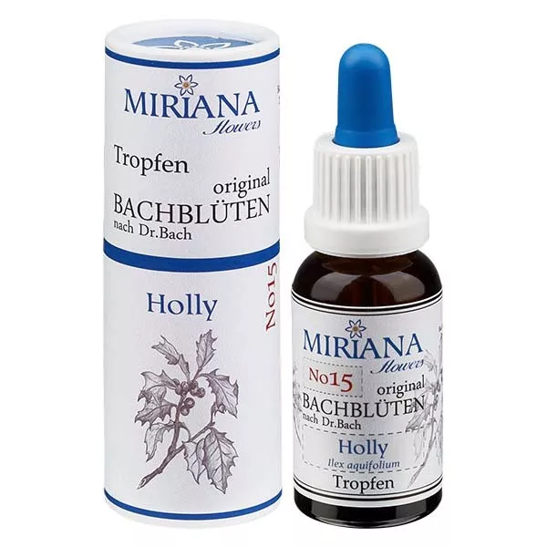 15 Holly, 20ml Essenz, MirianaFlowers 15 Holly, 20ml Essenz, MirianaFlowers