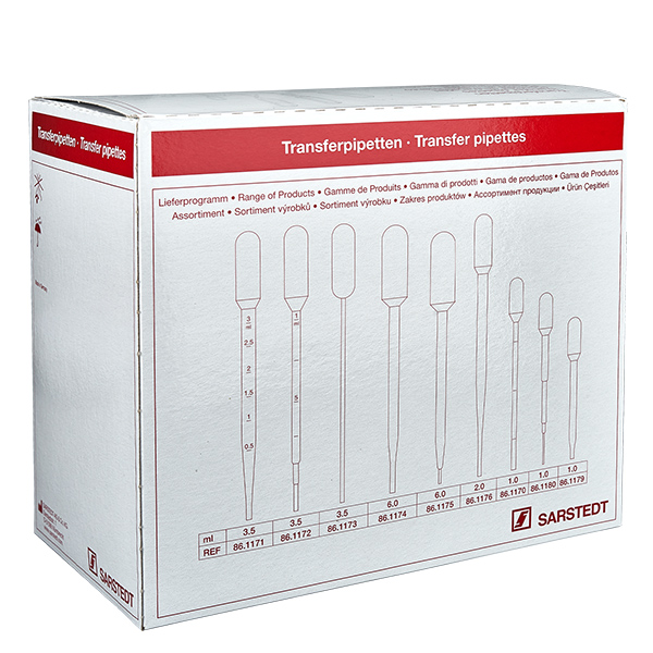 2ml Transferpipette (154x11mm) ohne Graduierung 2ml Transferpipette (154x11mm) ohne Graduierung