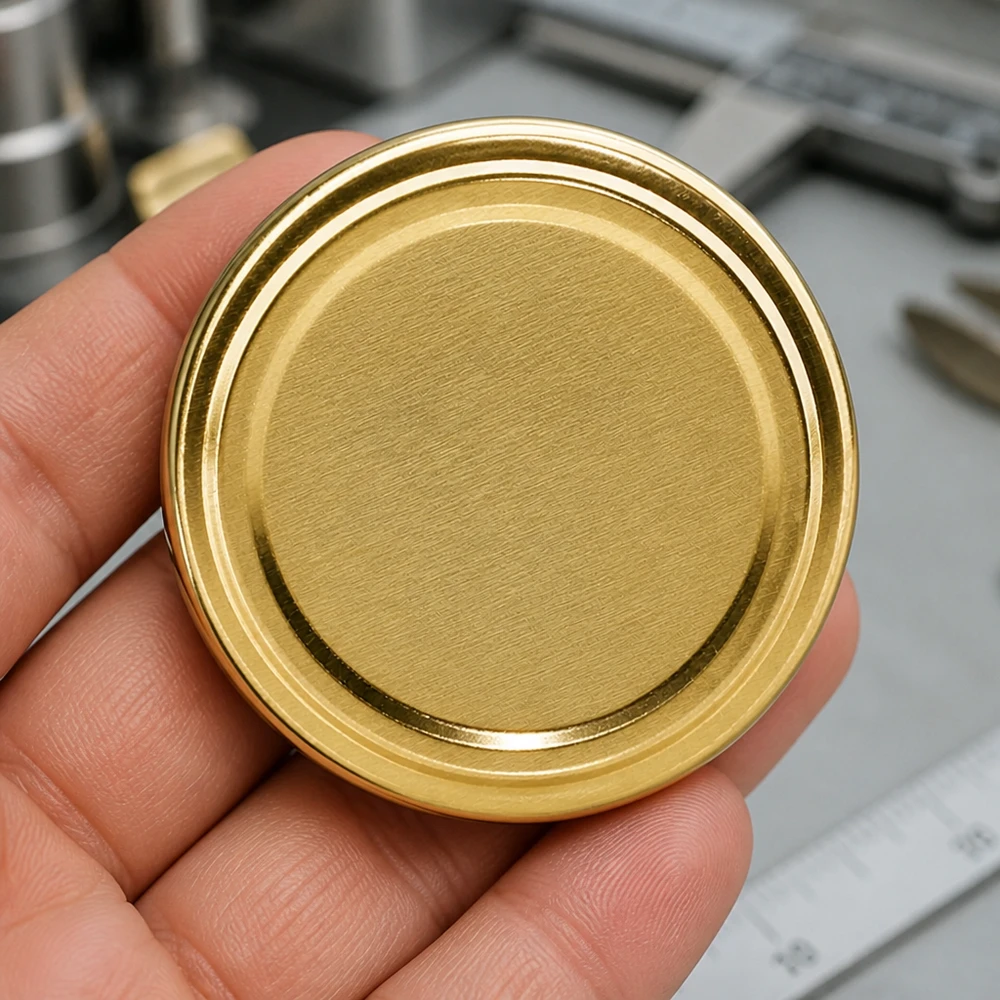 UNiTWIST TO82 gold, BioSeal, BPA-NI, unitemp UNiTWIST TO82 gold Einmachdeckel Innenansicht Dichtungsrand BioSeal BPA-NI unitemp Detailaufnahme