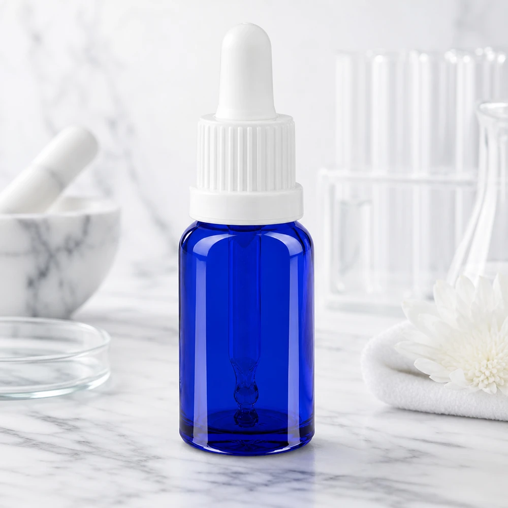 10ml Pipettenflasche weiß Originalitätsverschluss BlueLine UT18/10