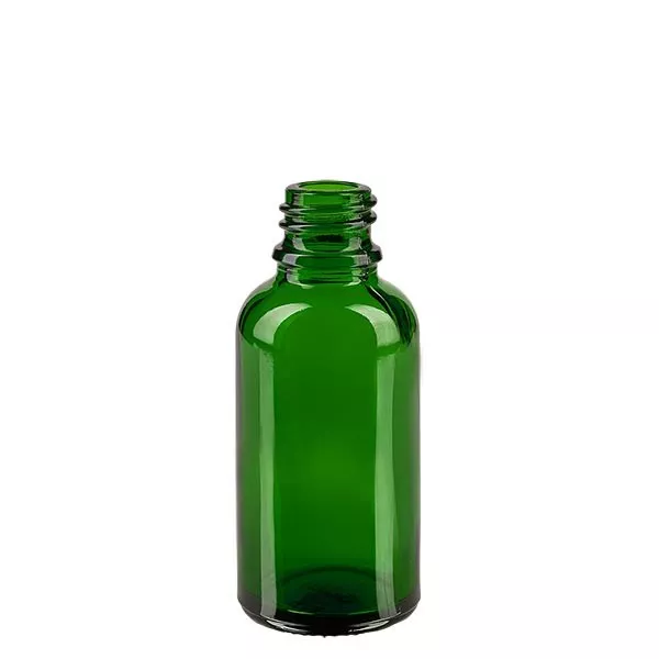 Tropfflasche 30ml DIN 18 Giessring Grünglas