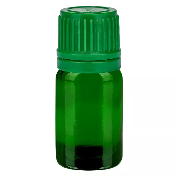 5ml Flasche 11mm Schraubverschluss grün Originalitätsverschluss GreenLine UT18/5