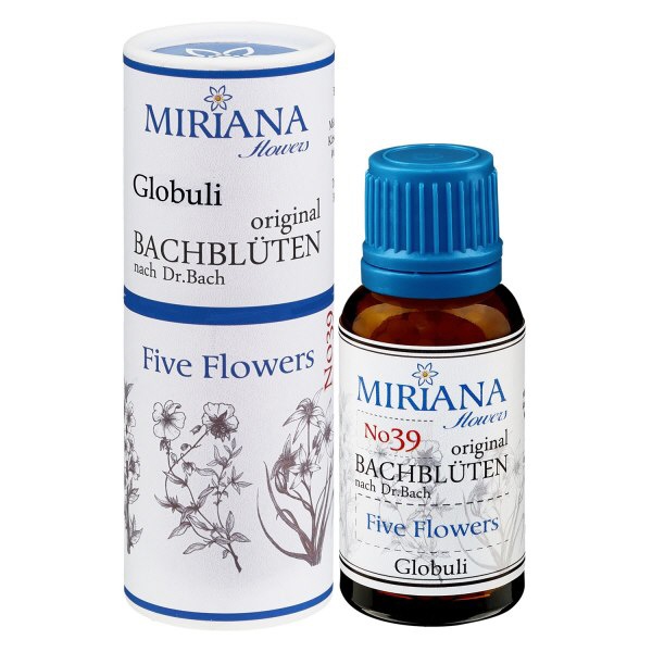 39 Five Flowers Remedy 20g Bach-Globuli, MirianaFlowers