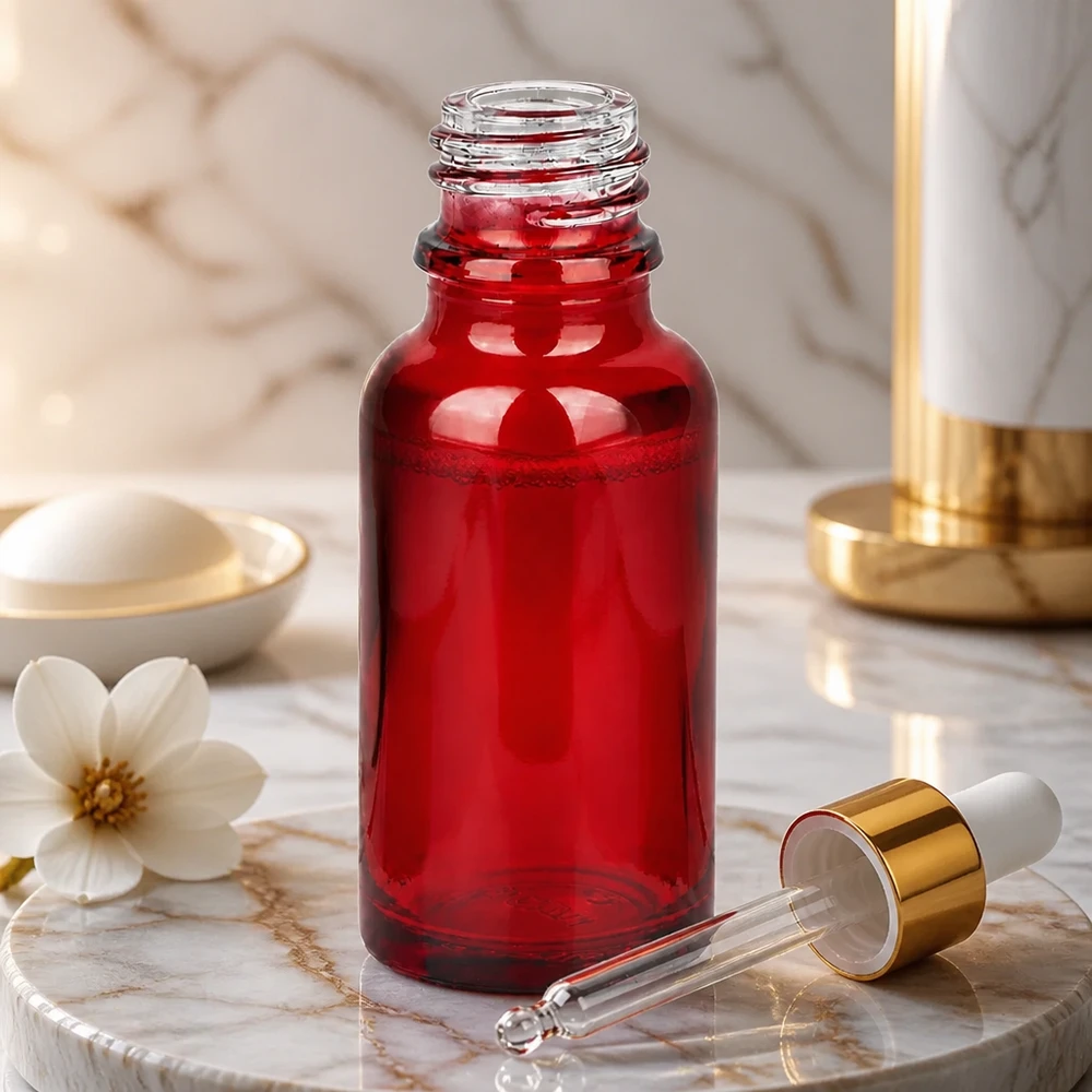 Professionelle 20ml RedLine Flasche UT18/20 UNiTWIST mit Tropfpipette für medizinische Präparate