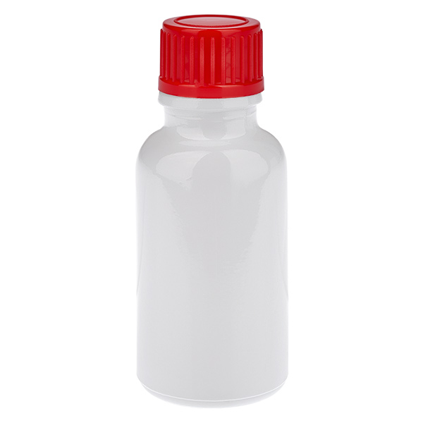 20ml Flasche 11mm Schraubverschluss rot Standard WhiteLine UT18/20 20ml Flasche 11mm Schraubverschluss rot Standard WhiteLine UT18/20