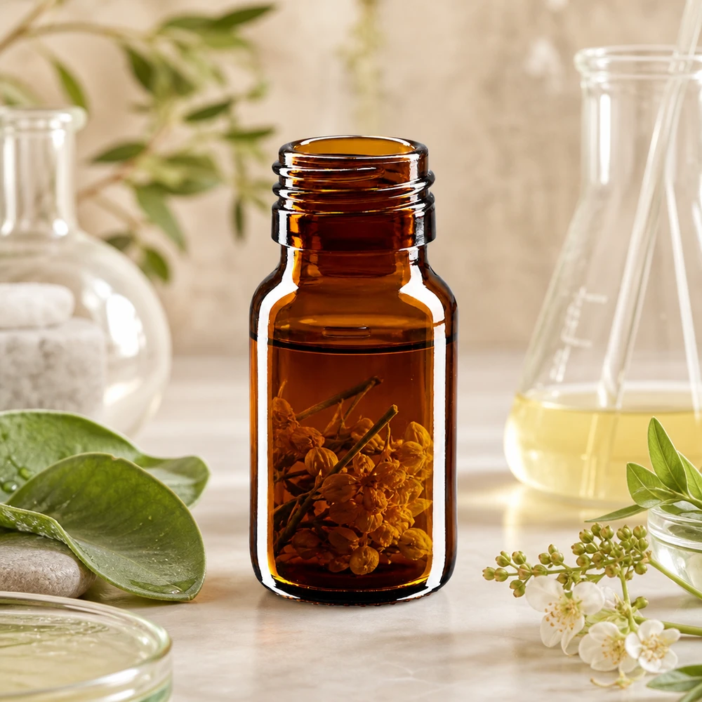 Braune 30ml Apothekerflasche aus stabilem Glas mit genormtem PP28 Gewindeanschluss