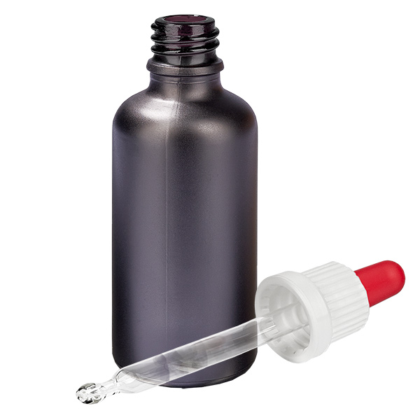 50ml Pipettenflasche weiß/rot Originalitätsverschluss BlackLine UT18/50 50ml Pipettenflasche weiß/rot Originalitätsverschluss BlackLine UT18/50
