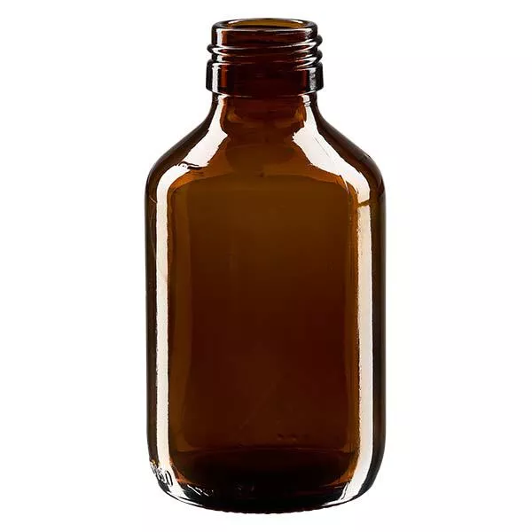 150ml Medizinflasche braun, ohne Verschluss PP28 ApoGlas 150ml Medizinflasche braun, ohne Verschluss PP28 ApoGlas