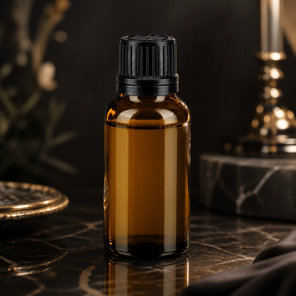 Apothekenflasche braun 20ml Tropfverschluss Giessring 1mm schwarz Originalitätsverschluss Dunkle Apothekerflasche 20ml aus UV-Schutzglas mit schwarzem Originalitätsverschluss