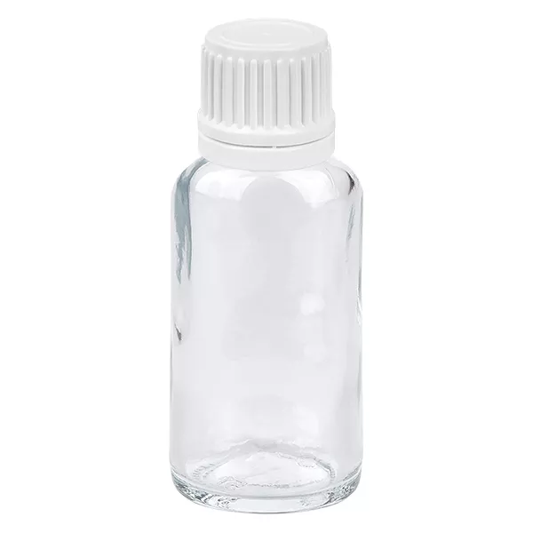 20ml Flasche 11mm Schraubverschluss weiß Standard ClearLine UT18/20 20ml Flasche 11mm Schraubverschluss weiß Standard ClearLine UT18/20