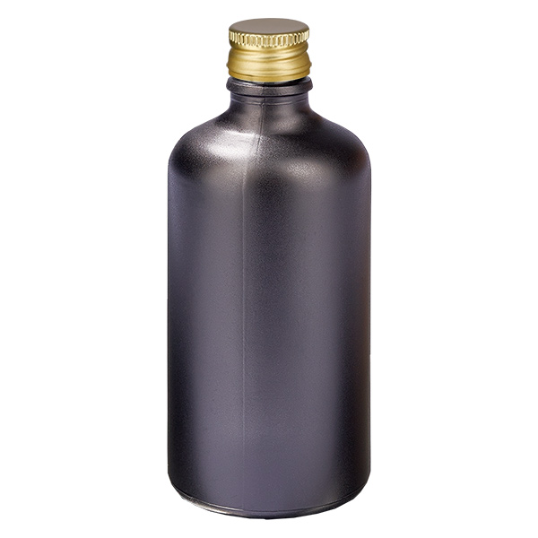 100ml Flasche 11mm Schraubverschluss Alu-Go Standard BlackL. UT18/100