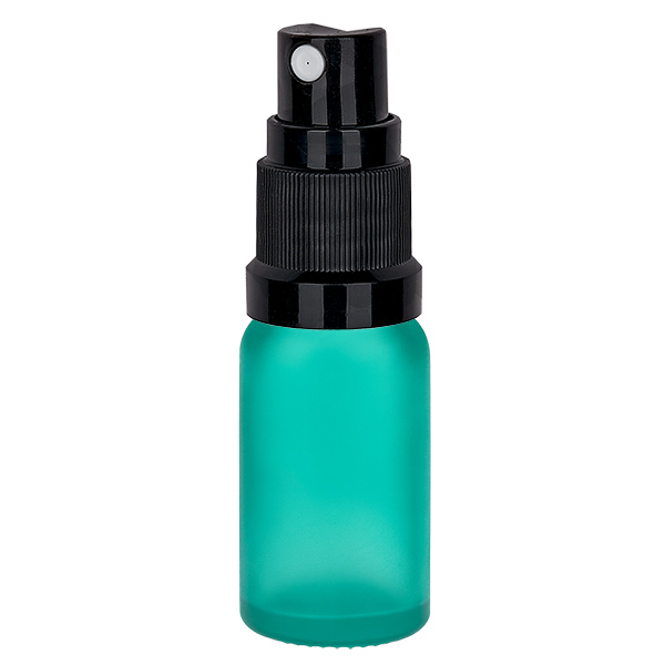 10ml Sprayflasche schwarz Standardverschluss GreenLine UT18/10