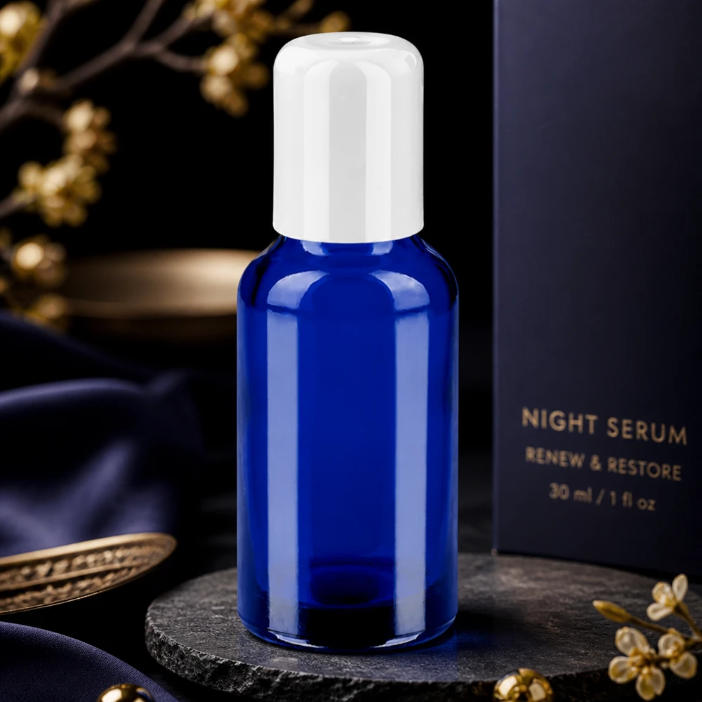 Ergonomische Roll-On Flasche 30ml mit glatter Oberfläche ermöglicht einfache Handhabung und Reinigung
