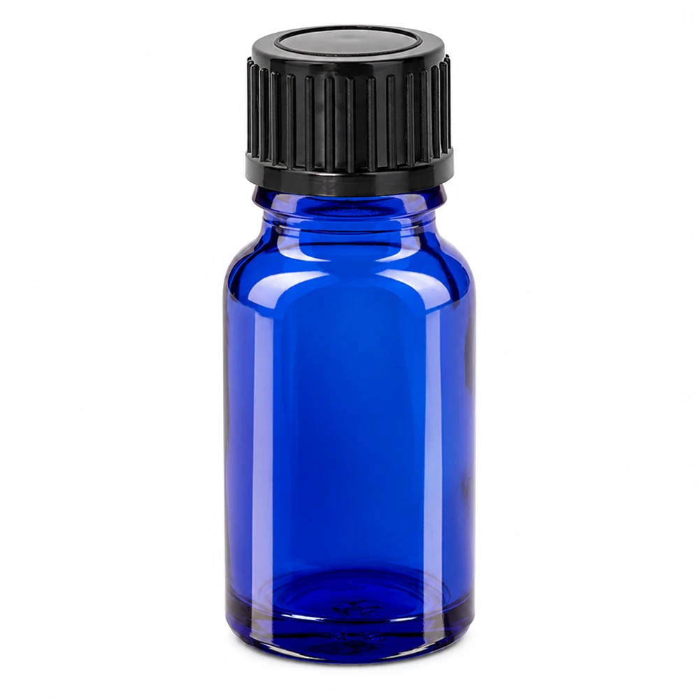 10ml Flasche 11mm Schraubverschluss schwarz Standard BlueLine UT18/10 10ml Flasche 11mm Schraubverschluss schwarz Standard BlueLine UT18/10