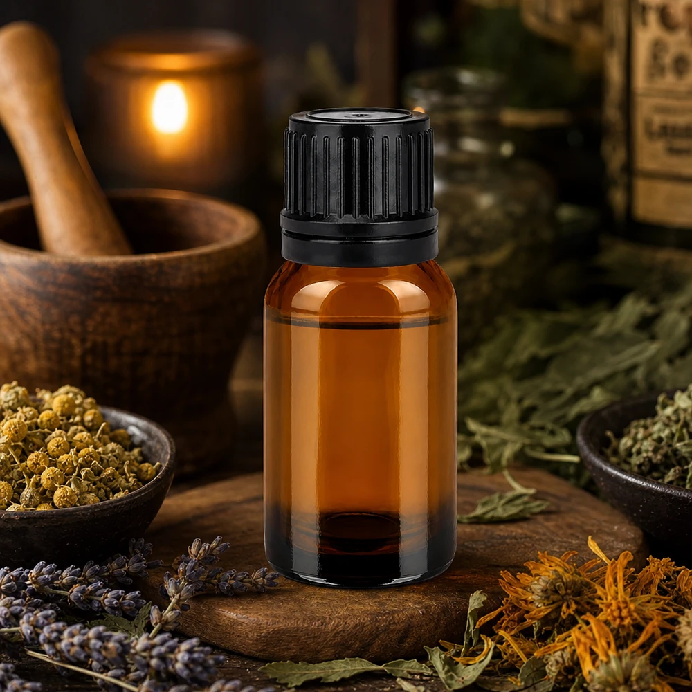 Zertifizierte 10ml Pharmaflasche aus Braunglas mit kindersicherem Verschluss für sensible Substanzen