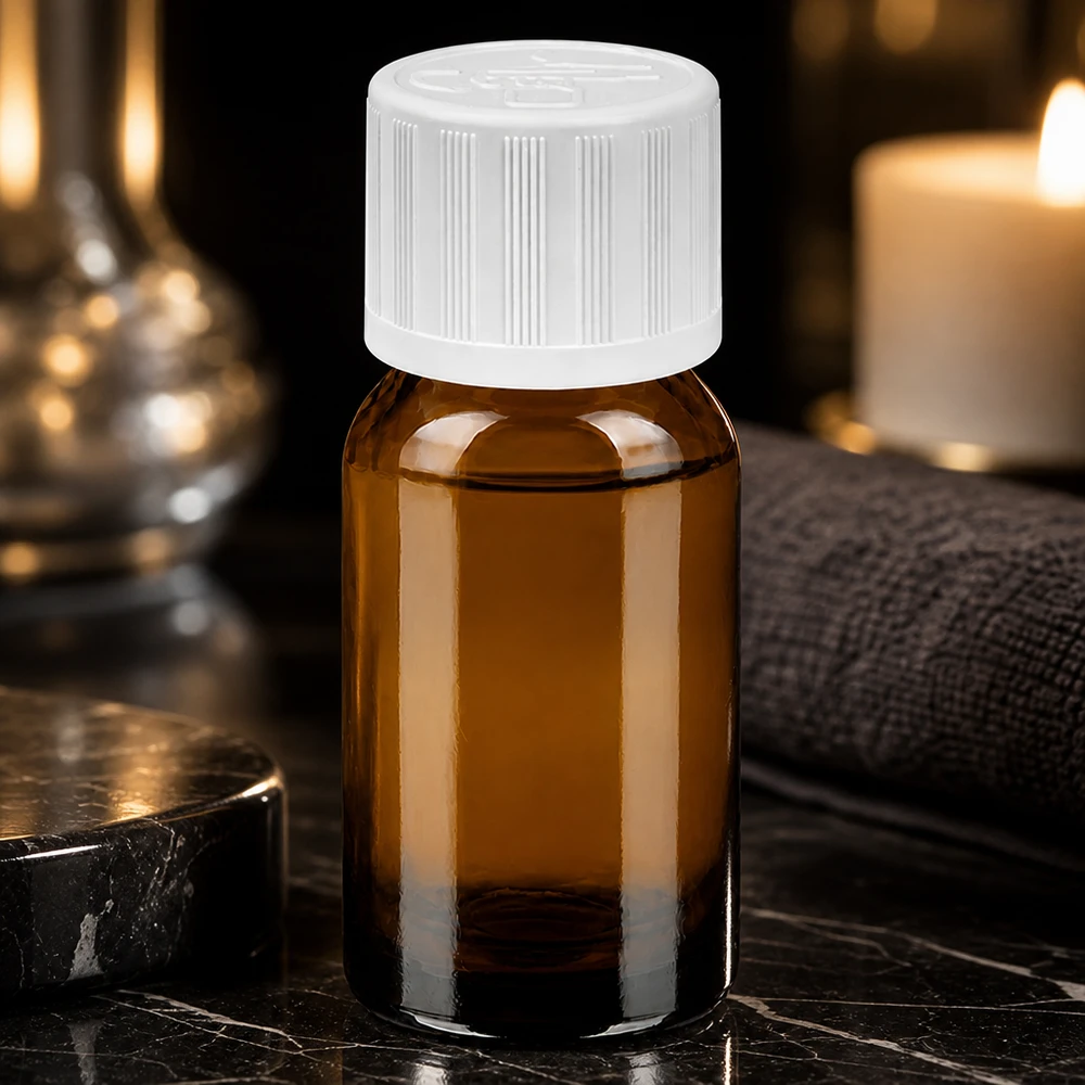 10ml UV-Schutzflasche aus hochwertigem Braunglas mit sicherem Verschlusssystem