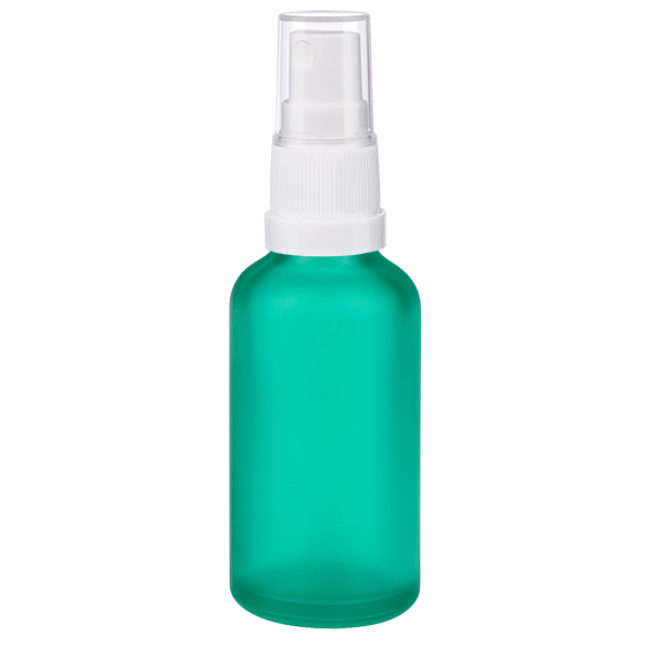 50ml Sprayflasche weiß/transparent Standardverschluss GreenLine UT18/50 50ml Sprayflasche weiß/transparent Standardverschluss GreenLine UT18/50