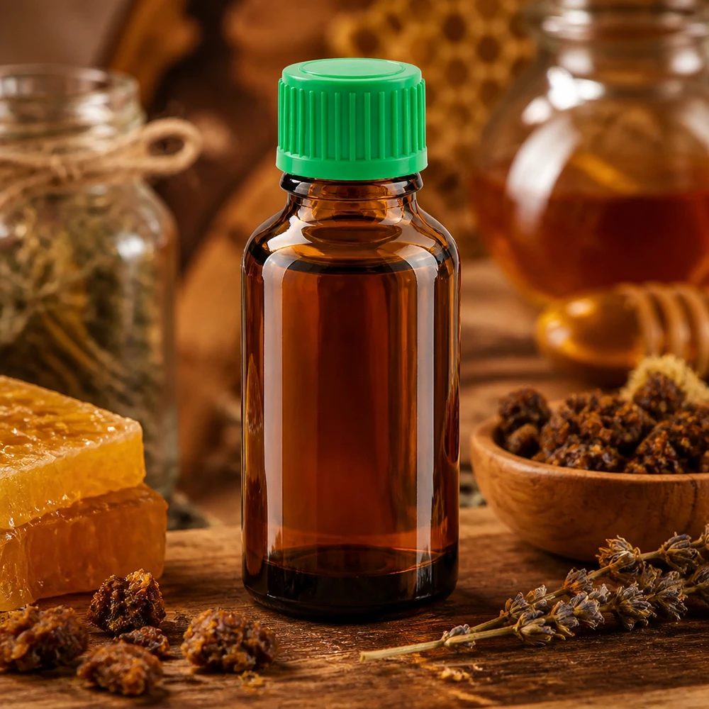 Professionelle 30ml Tropfflasche für exakte Portionierung von Ölen und Tinkturen
