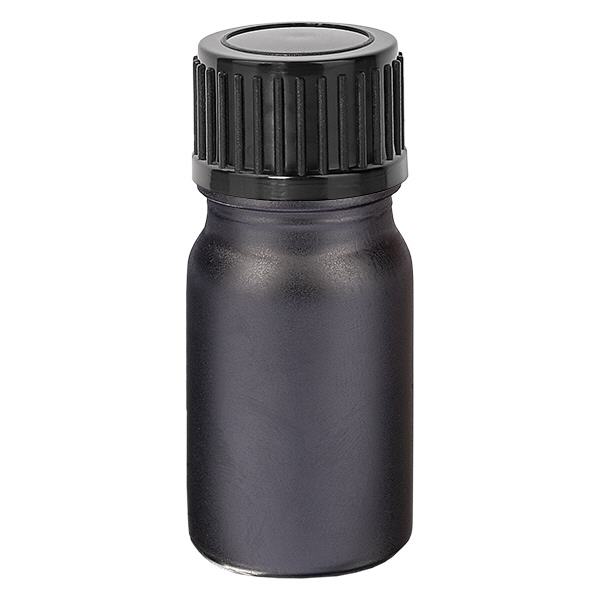 5ml Flasche 11mm Schraubverschluss schwarz Standard BlackLine UT18/5 5ml Flasche 11mm Schraubverschluss schwarz Standard BlackLine UT18/5