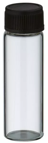 5ml Miniflasche klar Kunststoffverschluss schwarz UT13/5 UNiTWIST 5ml Miniflasche klar Kunststoffverschluss schwarz UT13/5 UNiTWIST
