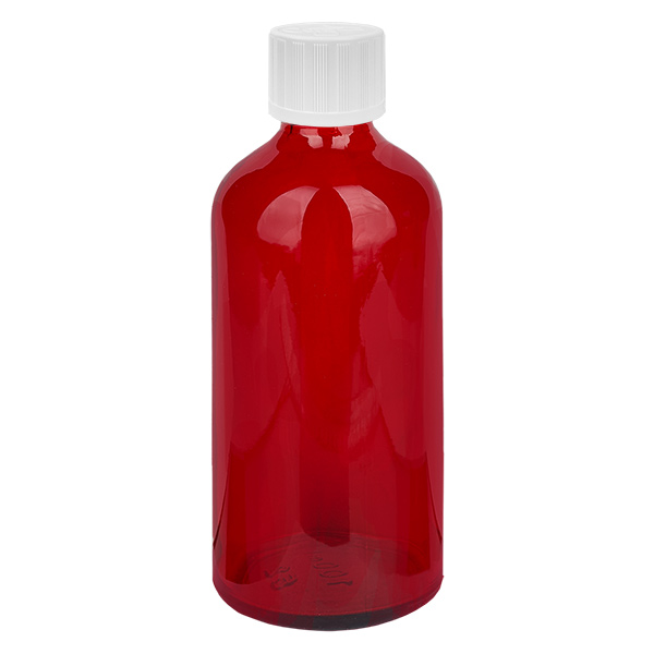 100ml Flasche 11mm Schraubverschluss weiß Standard Kindersicherung RedLine UT18/100 100ml Flasche 11mm Schraubverschluss weiß Standard Kindersicherung RedLine UT18/100