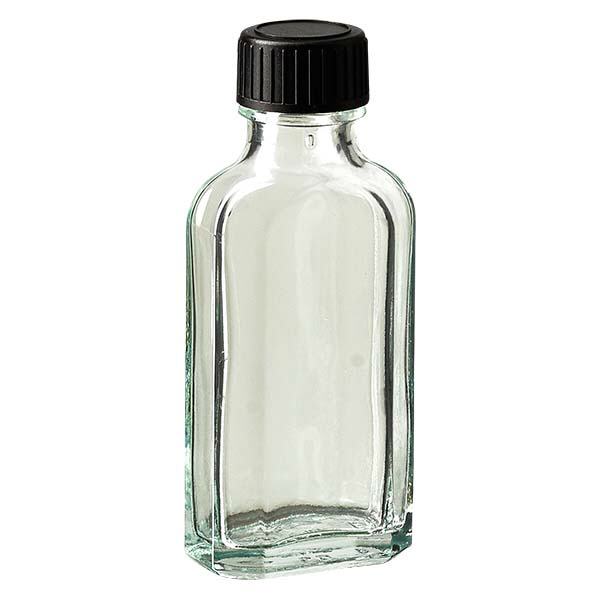 50 ml Meplat klar Schraubverschluss mit LKD-Dichtscheibe 50 ml Meplat klar Schraubverschluss mit LKD-Dichtscheibe