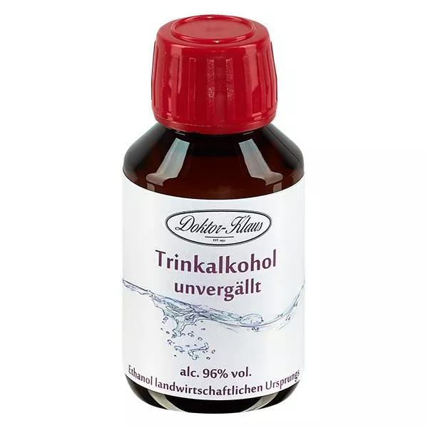 100ml Weingeist (Trinkalkohol) 96% Doktor-Klaus 100ml Weingeist (Trinkalkohol) 96% Doktor-Klaus