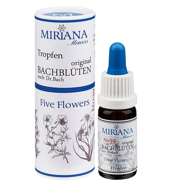39 Five Flowers Remedy 10ml Essenz, MirianaFlowers