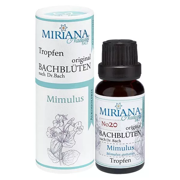 20 Mimulus, 20ml Essenz (Ohne Alkohol), MirianaNature 20 Mimulus, 20ml Essenz (Ohne Alkohol), MirianaNature