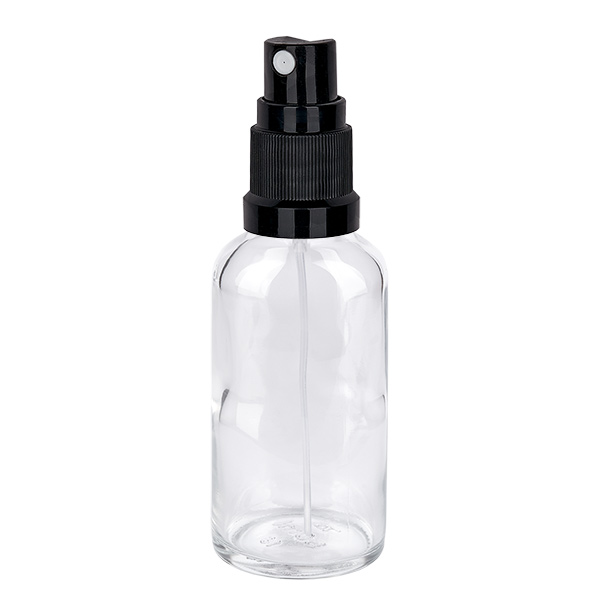 50ml Sprayflasche schwarz Standardverschluss ClearLine UT18/50 50ml Sprayflasche schwarz Standardverschluss ClearLine UT18/50