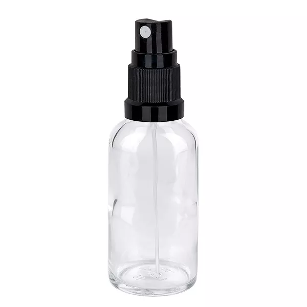 50ml Sprayflasche schwarz Standardverschluss ClearLine UT18/50