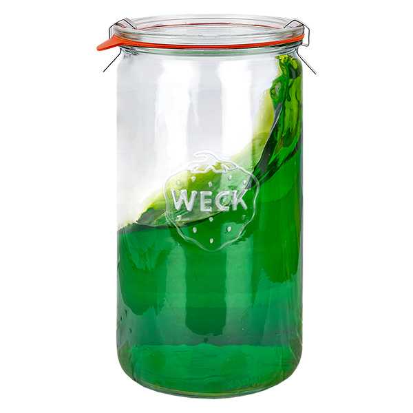 6er Set Weck Gläser 1590ml Zylindergläser, 1,5L Sturzgläser 6er Set Weck Gläser 1590ml Zylindergläser, 1,5L Sturzgläser