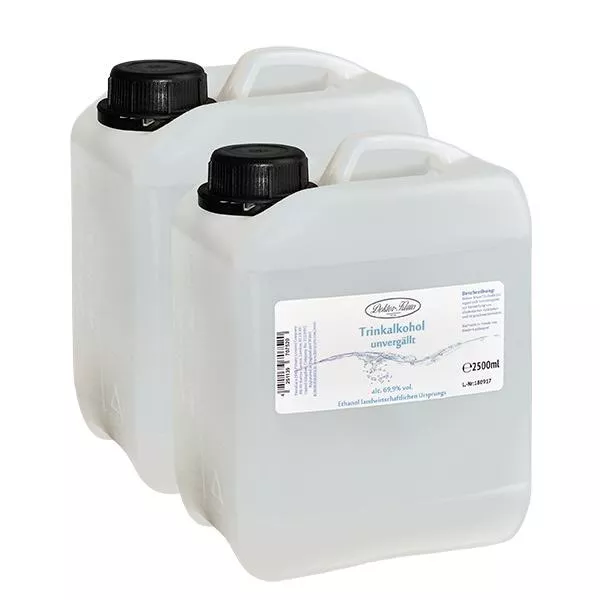 5000ml Weingeist (Trinkalkohol) 69.9% Doktor-Klaus 5000ml Weingeist (Trinkalkohol) 69.9% Doktor-Klaus