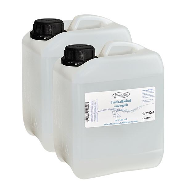 5000ml Weingeist (Trinkalkohol) 69.9% Doktor-Klaus