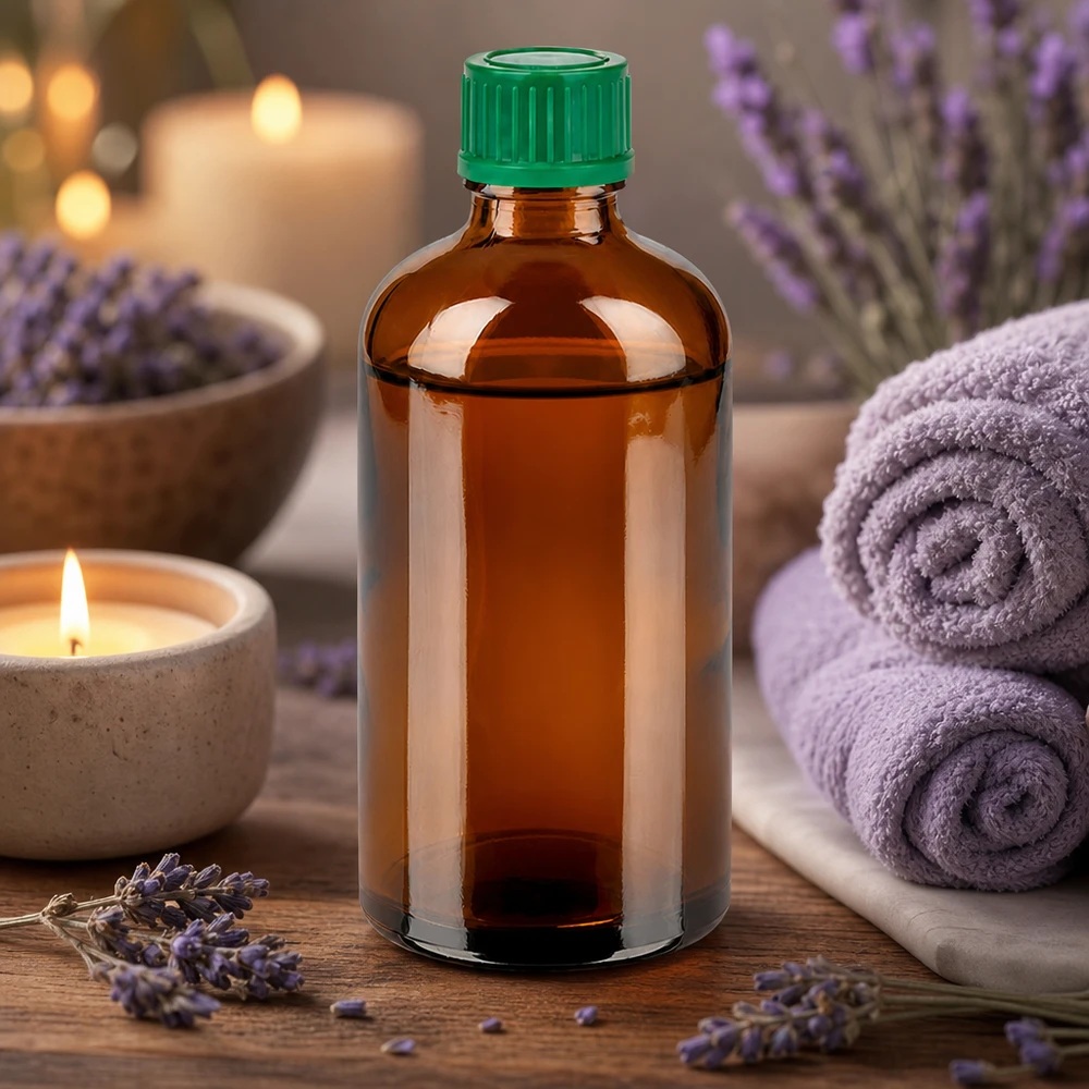 Wiederverwertbare 100ml Braunglasflasche mit umweltfreundlichem Material für nachhaltige Nutzung
