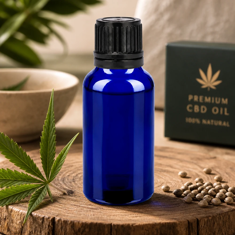 20ml Flasche 11mm Schraubverschluss schwarz Originalitätsverschluss BlueLine UT18/20 Elegante 20ml Kobaltglasflasche mit schwarzem Verschluss für Homöopathie und Naturmedizin