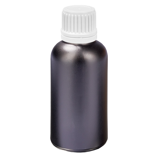 30ml Flasche 11mm Schraubverschluss weiß Originalitätsverschluss BlackLine UT18/30 30ml Flasche 11mm Schraubverschluss weiß Originalitätsverschluss BlackLine UT18/30