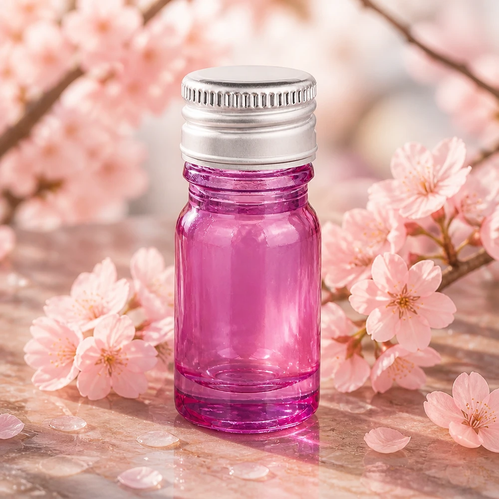 5ml Flasche 11mm Schraubverschluss Alu-Silberer Standard PurpleLine. UT18/5 5ml Purple Glasflasche mit gerilltem Aluminiumverschluss für einfaches Öffnen und Schließen