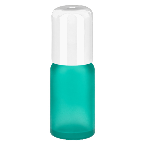 10ml Roll-On Flasche weiß Standardverschluss GreenLine UT18/10 10ml Roll-On Flasche weiß Standardverschluss GreenLine UT18/10