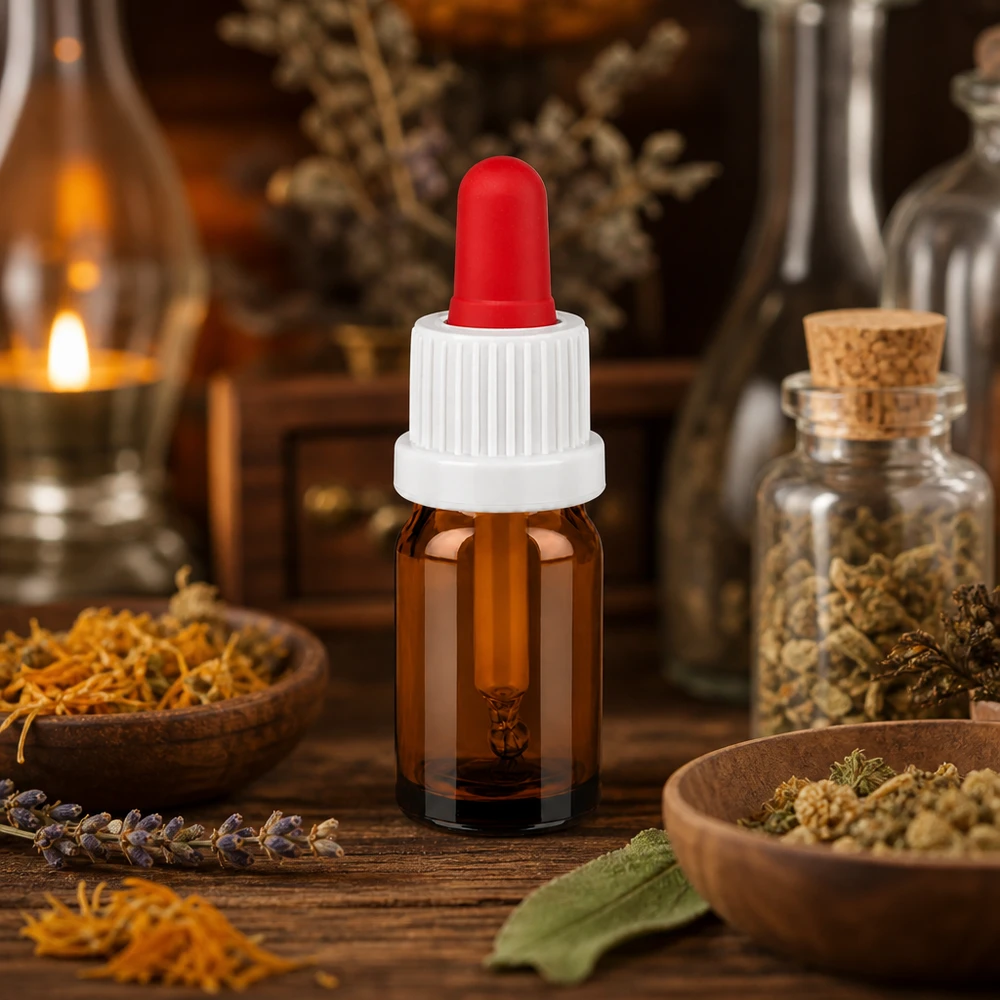 5ml Pipettenflasche weiß/rot Originalitätsverschluss BrownLine UT18/5 Laborqualität 5ml Pipettenflasche UT18/5 mit dichtem Verschluss für sterile Flüssigkeiten