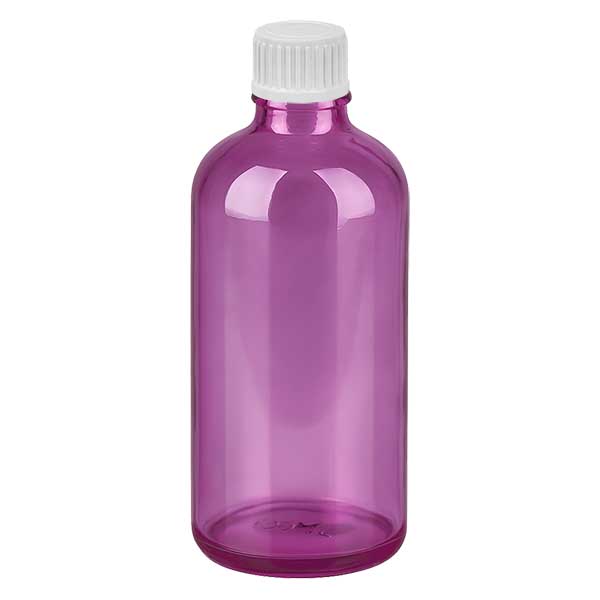 100ml Tropfflasche 0.9mm weiss Standard PurpleLine UT18/100