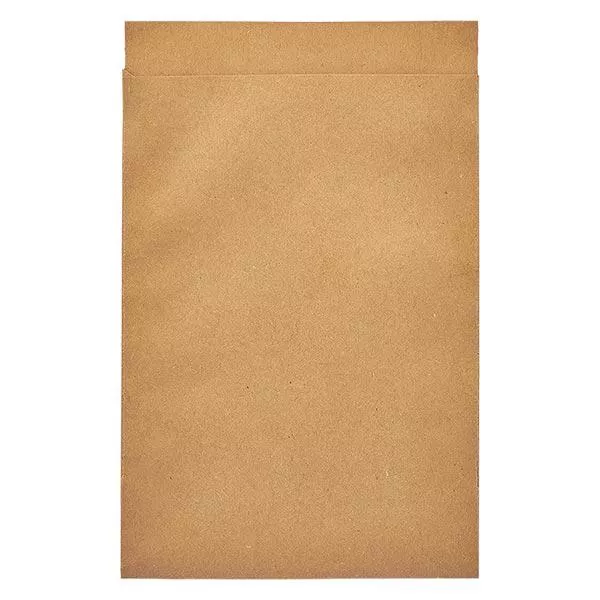 Flachbeutel braun (100er Pack) 85x117mm/50 g/m²