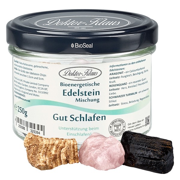 Gut Schlafen Natur Edelsteine Doktor-Klaus noWaste Gut Schlafen Natur Edelsteine Doktor-Klaus noWaste