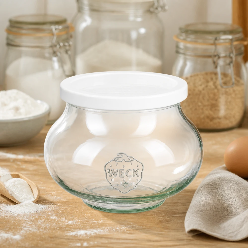560ml Schmuckglas mit Frischedeckel WECK RR80 560ml Schmuckglas mit Frischedeckel WECK RR80