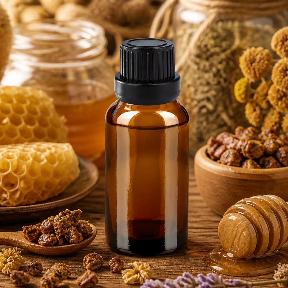 20ml Tropfflasche BrownLine mit UV-Schutz und praktischem 2mm Tropfeinsatz für Heilpraktiker