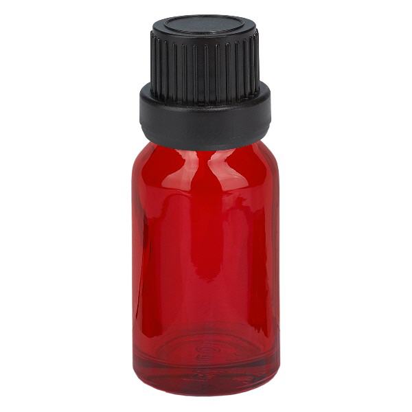 10ml Flasche 11mm Schraubverschluss schwarz Originalitätsverschluss RedLine UT18/10 10ml Flasche 11mm Schraubverschluss schwarz Originalitätsverschluss RedLine UT18/10